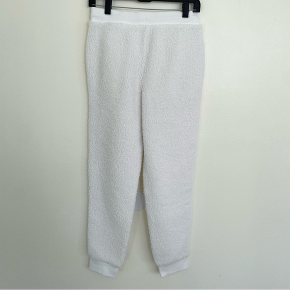 Haven Well Within White Sherpa Joggers XS Extra Small - Picture 7 of 10
